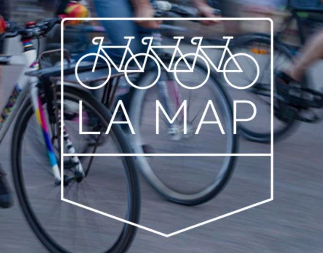 Logo La Map, newsletter sur le vélo