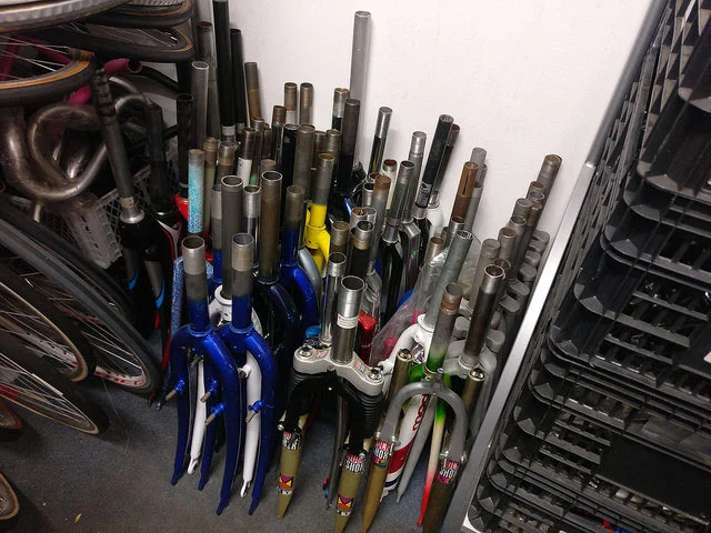 fourche d'occasion pour VTT