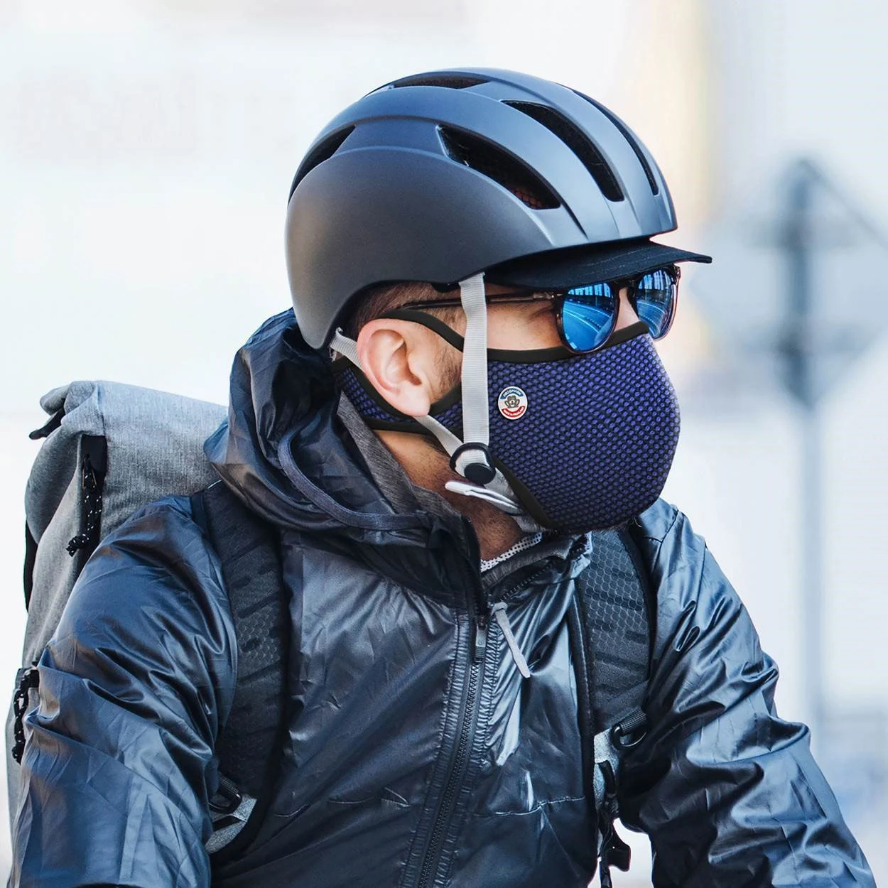 masque antipollution pour cyclistes