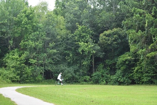 vélo dans la nature