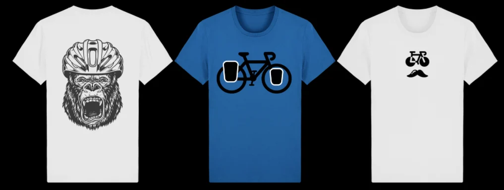 t-shirt pro vélo