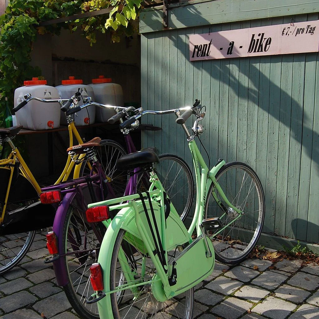 Rent a Bike by Sigismund von Dobschütz - Wikipedia