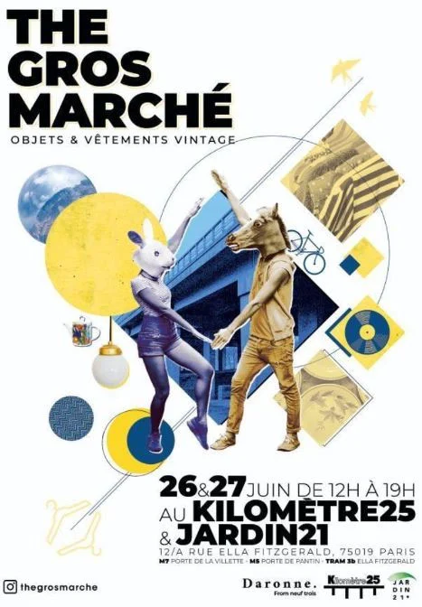 affiche the gros marché