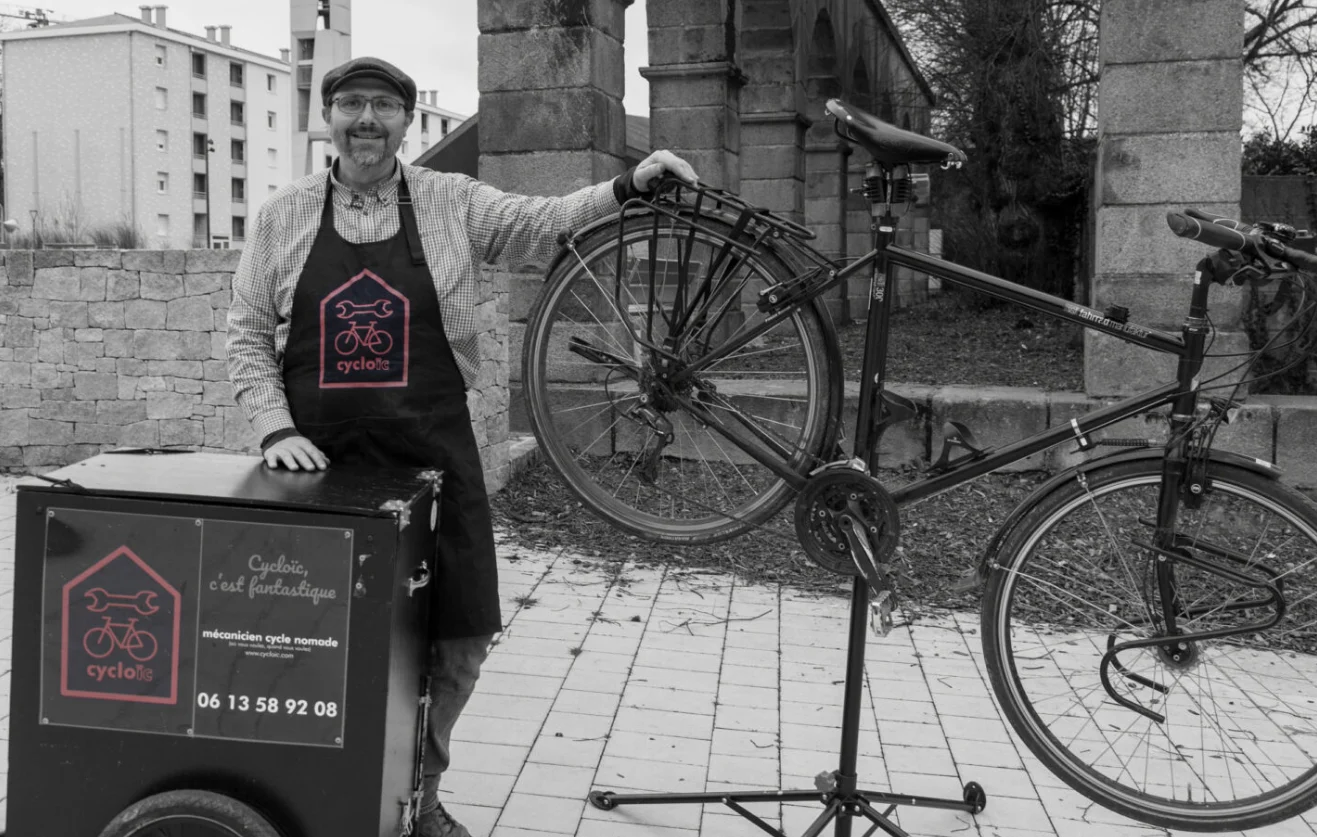 Photo de Loic fondateur de Cycloic