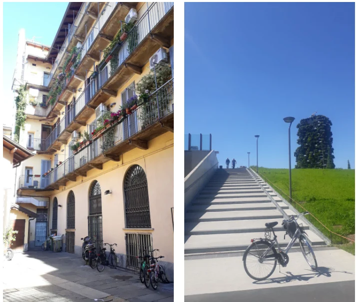 milan à vélo