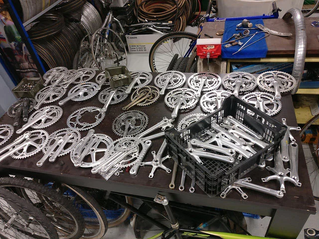 accessoires pour vélo vintage