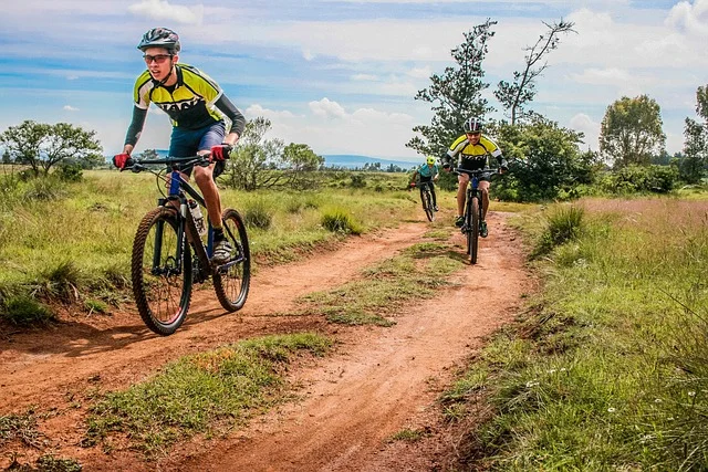 Course en vtt d'occasion nature