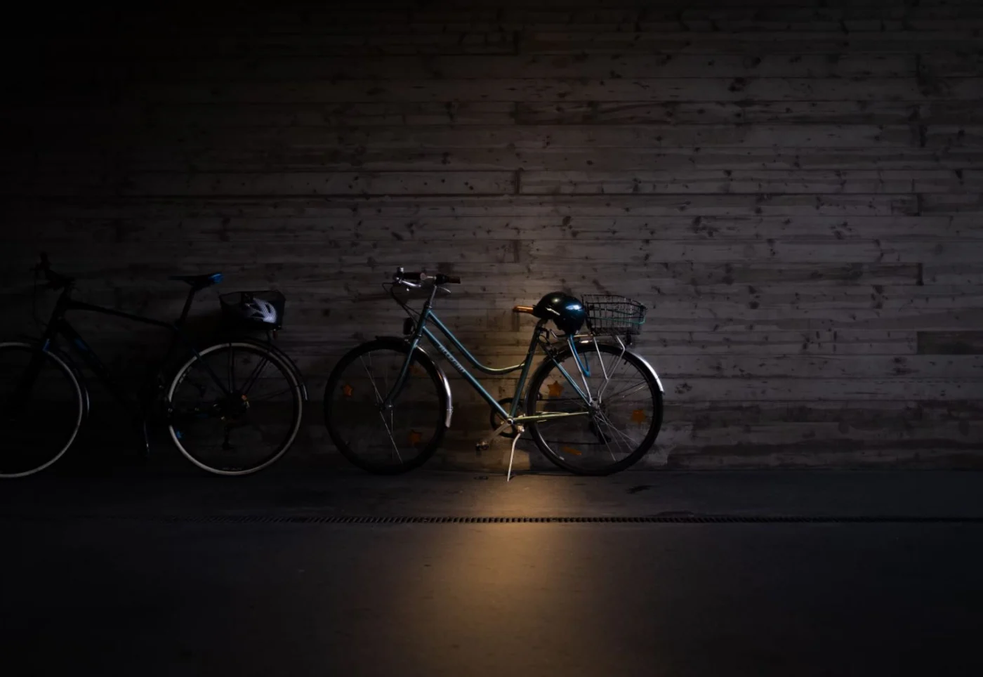 vélo vintage sans surveillance