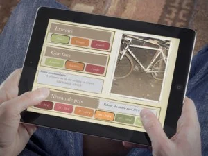 argus velo vintage sur tablette