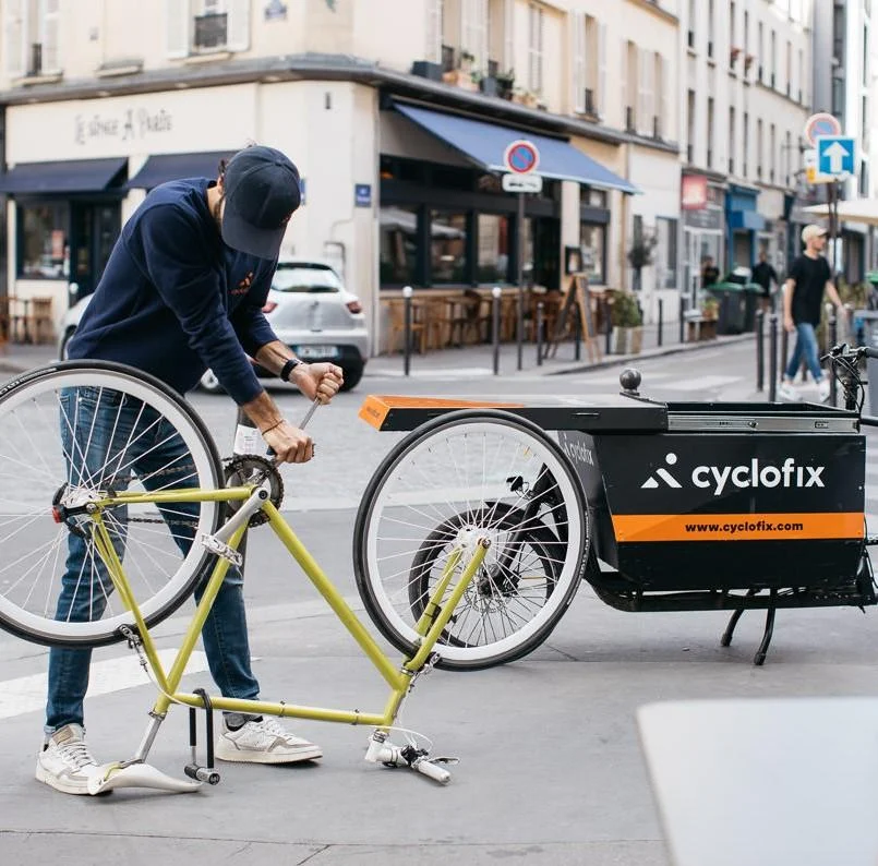 velo cargo reparation vélo