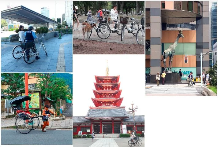 cyclotourisme japon