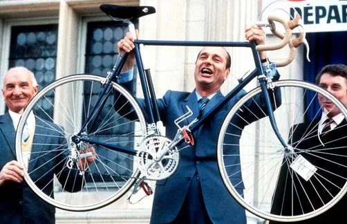 Jacques Chirac vélo ville de paris