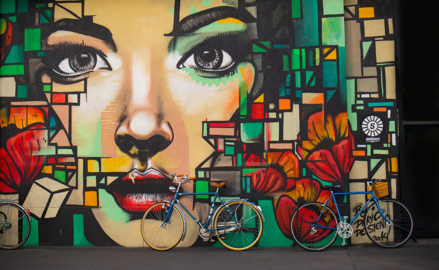 velo peinture murale