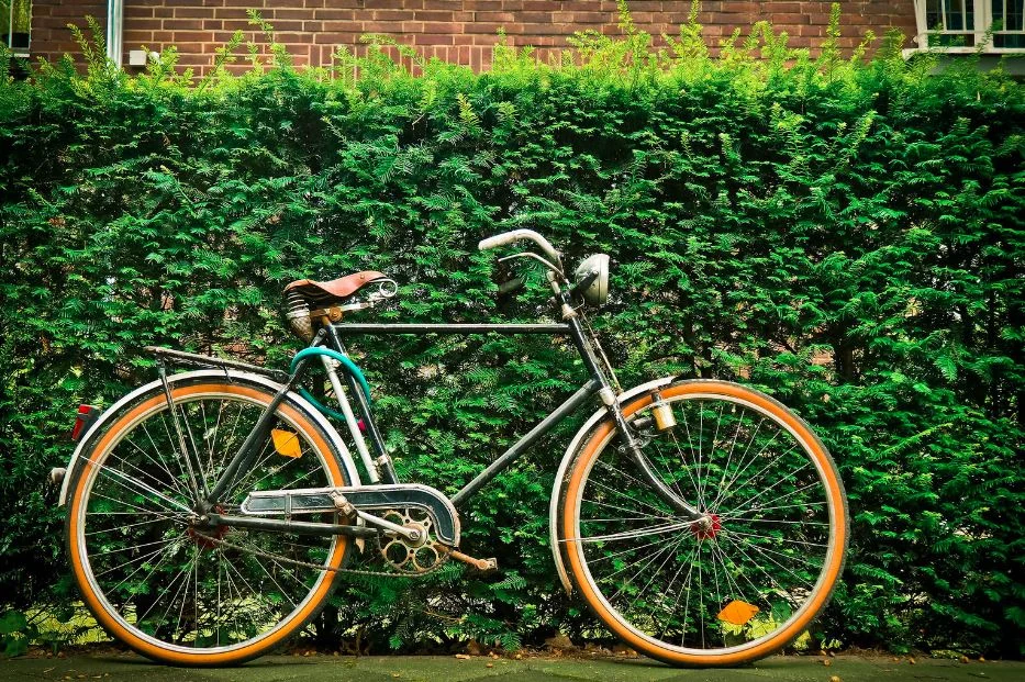 vélo vintage ancien noir