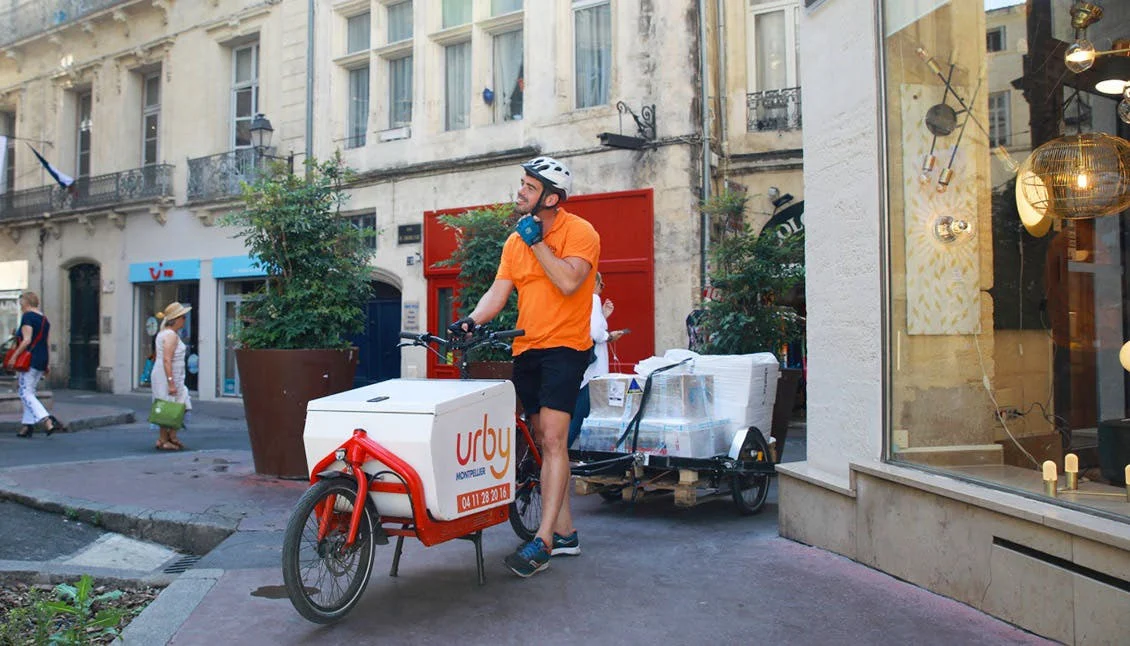Livraison en vélo cargo