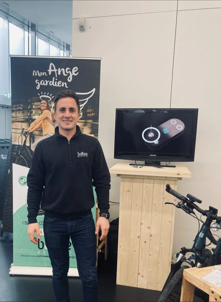 Baltee lors d'un salon velo