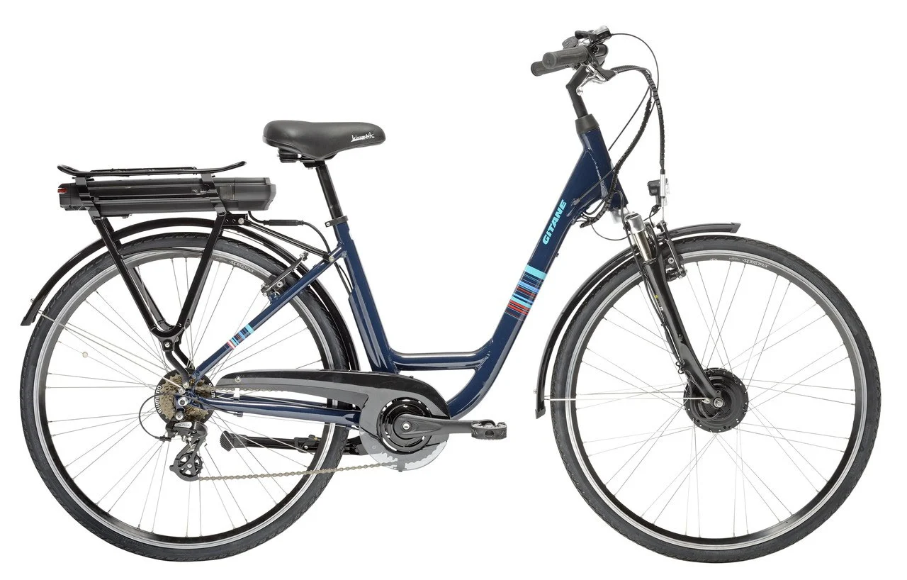 vélo électrique d'occasion noir