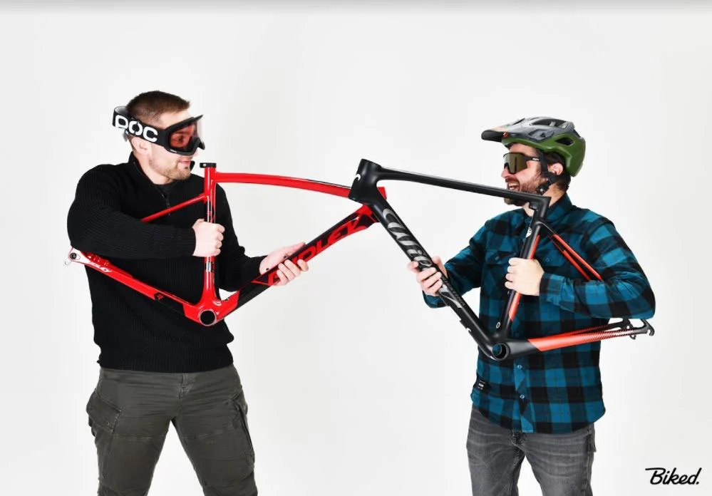 Mathias et Olivier de Biked déguisés
