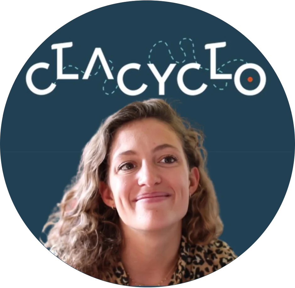 Margaux de l'association La Clacyclo