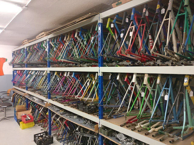 cadre de vélo vintage pour fixi