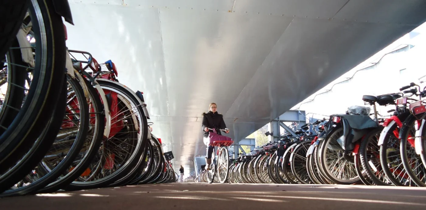 Parking à vélo à Amsterdam