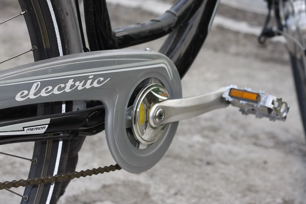velo electric gris