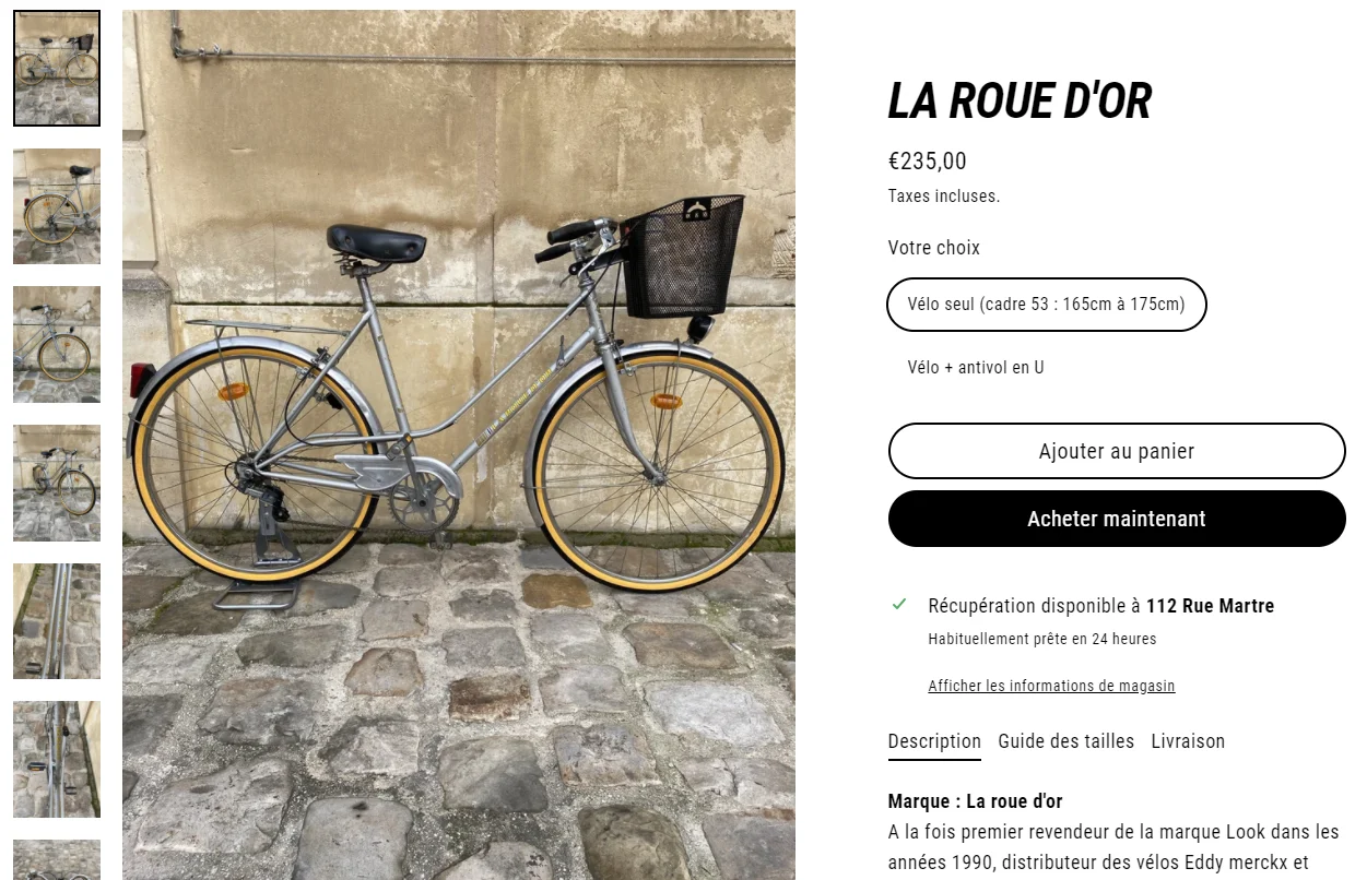 velo vintage gris