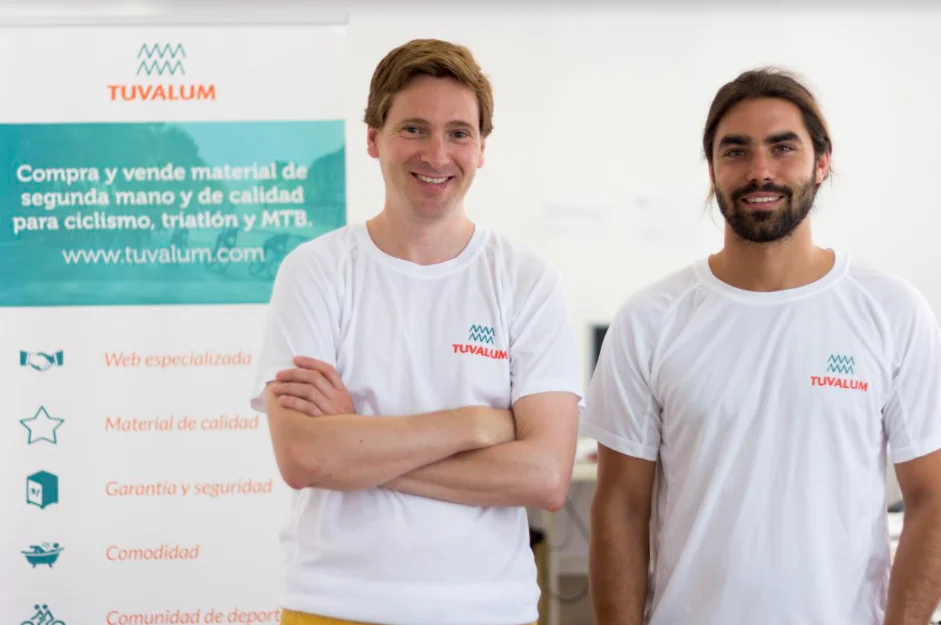 Fondateurs de Tuvalum, la plateforme de vélos d'occasion certifiés