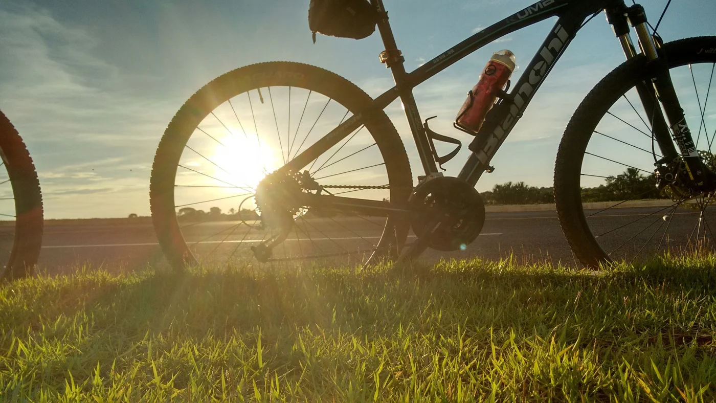 vélo de course à la campagne