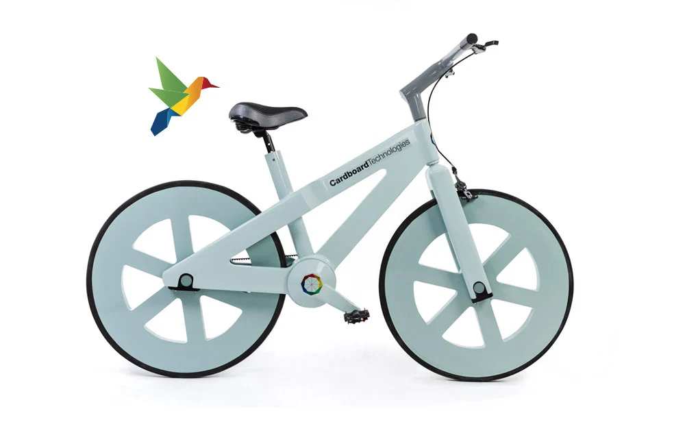 vélo cardboard