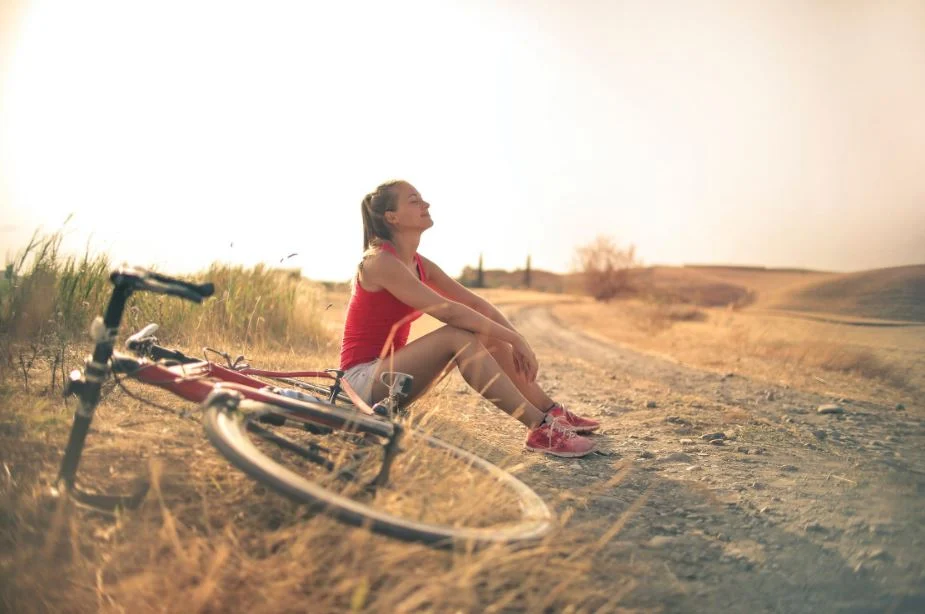 femme regime vélo