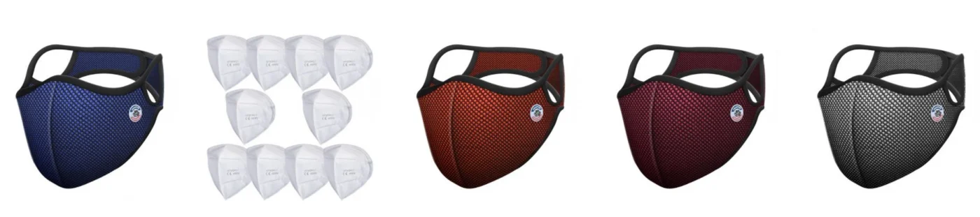 masque ffp2 cycliste velo